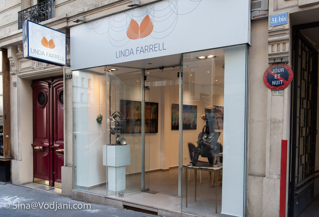 Exhibition Galerie d´Art Linda Farrell  01.- 20. Septembre 2018  31 rue de longchamp 75016 Paris (Trocadero)